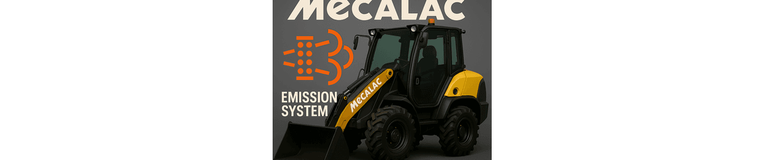 Deactivation of DPF, EGR, and SCR systems in Mecalac machines