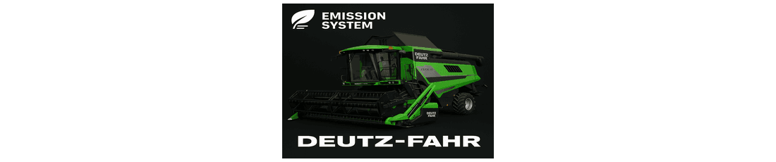 Disabling DPF, EGR and SCR systems on Deutz Fahr combines