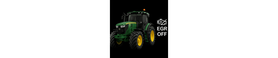 Deactivating EGR in John Deere R and M models