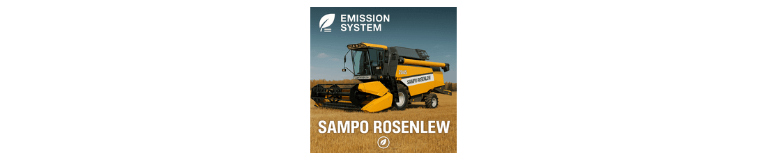 Disabling DPF, EGR and SCR systems on Sampo Rosenlev combines