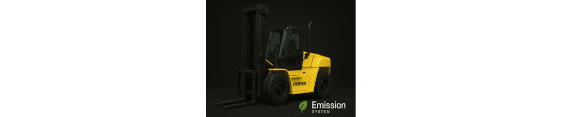 Deactivation of EGR and DPF systems in HYSTER forklifts with Kubota engine