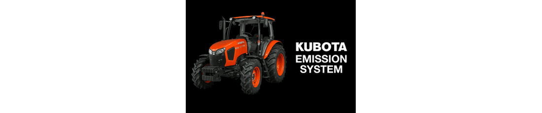 Kubota DPF, EGR, SCR - we can switch off all of them